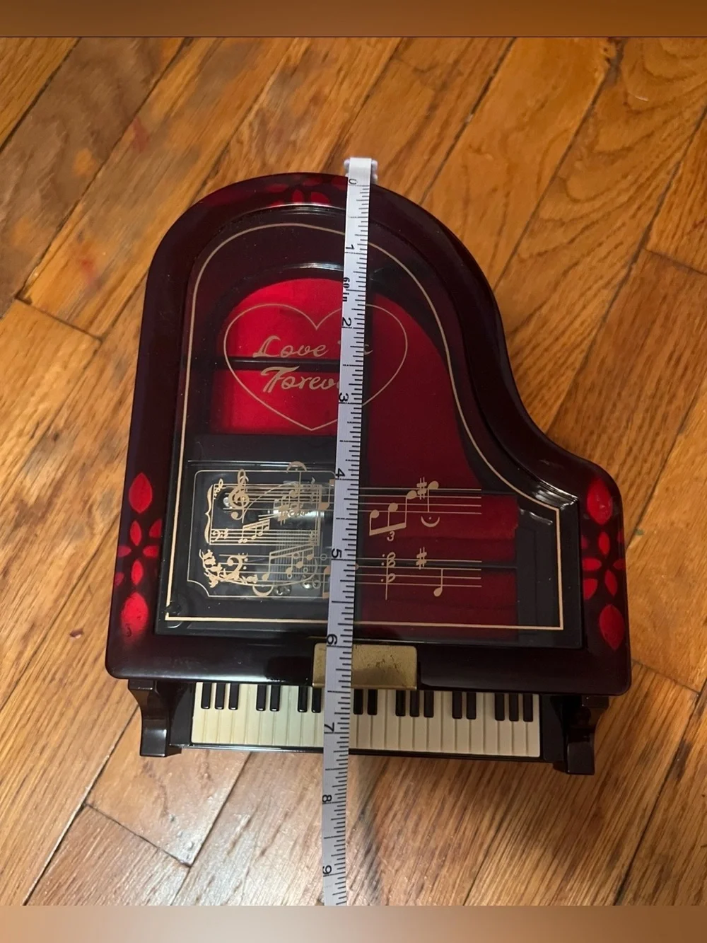 Vintage Kings Grand Piano Jewelry Winding Musical Box